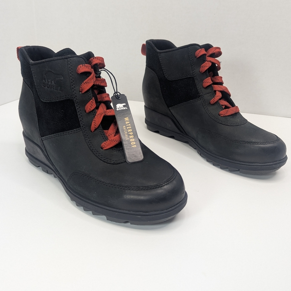 SOREL Evie Sport Lace Bootie NWT Sz 8 - Picture 3 of 14